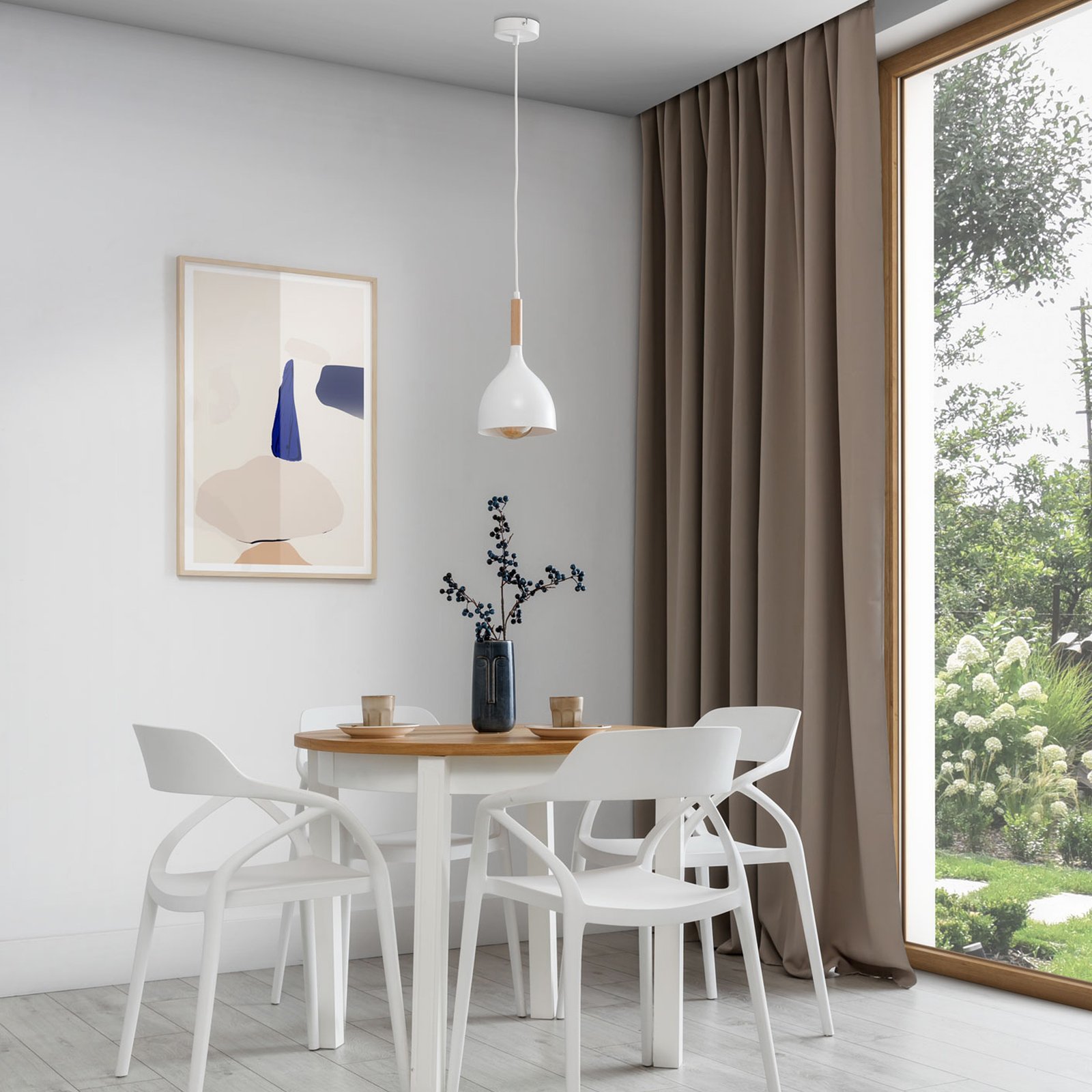 Woldes, 17x17x110cm, hanging, 1 white - Image 2