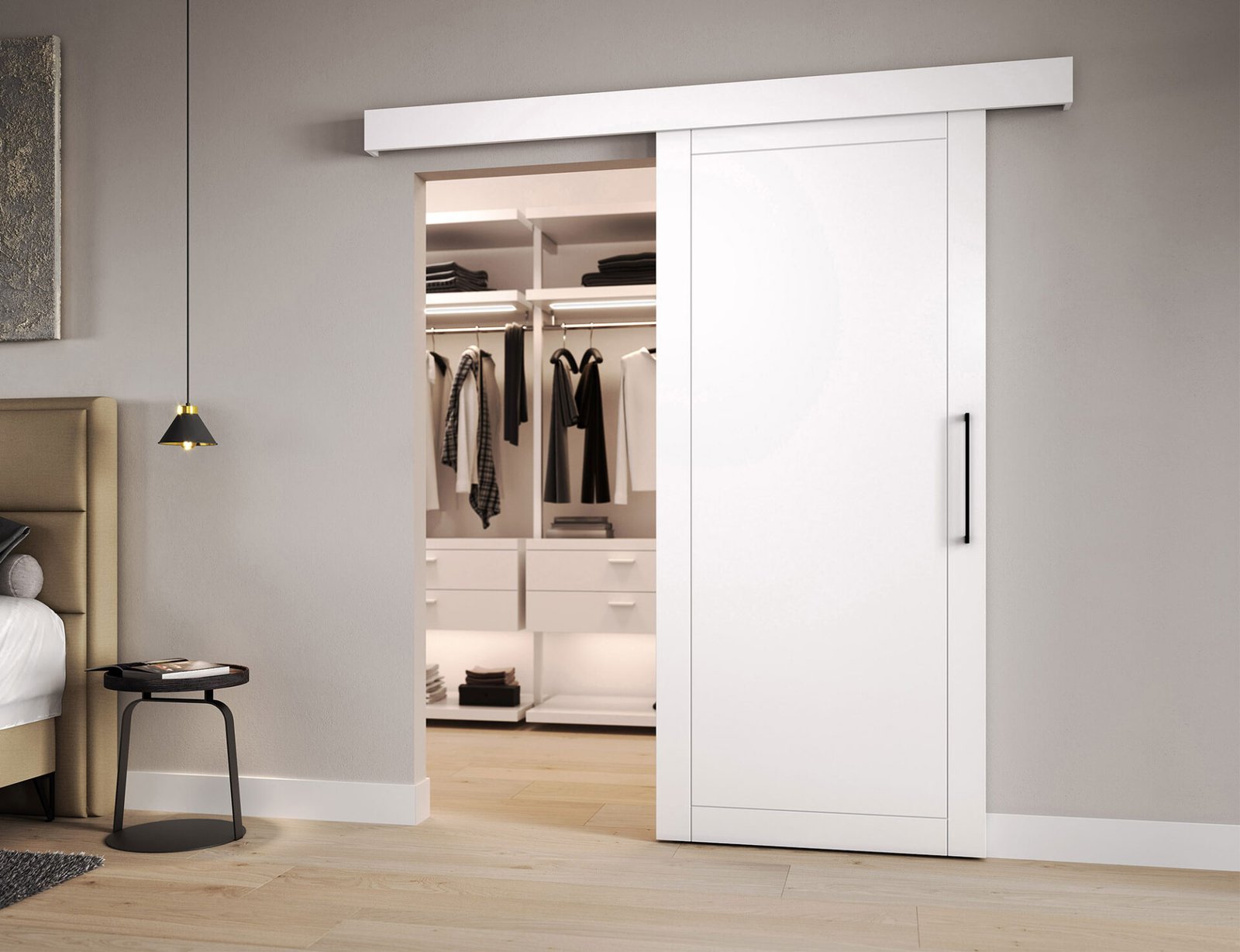 Charlise sliding door white - Image 10