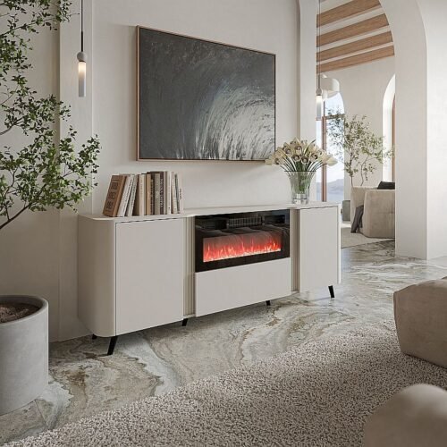 VOLARE chest of drawers 200 EF cashmere/cashmere