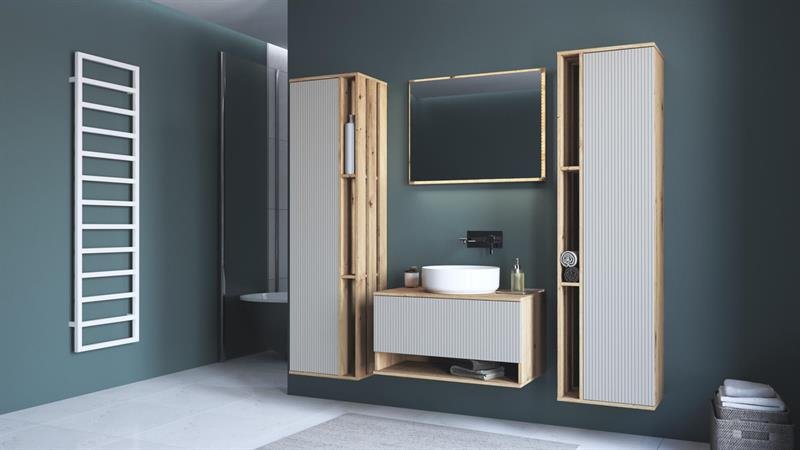 mirror, AVIOLA L-80, artistic oak - Image 5