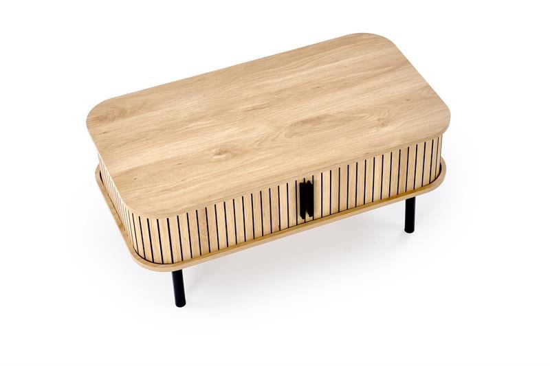 ANGELINA coffee table, natural/black - Image 2
