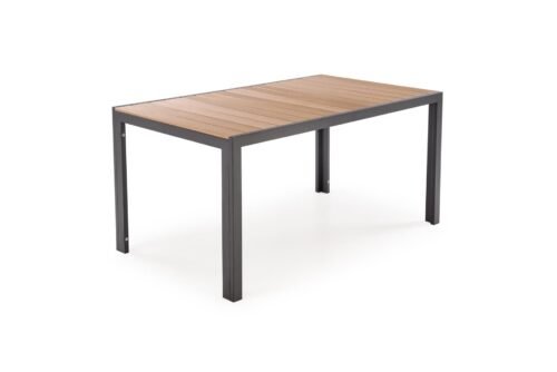 FIERRO rectangular table, brown/black