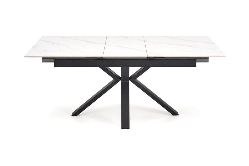 PATAN extendable table, white marble/black - Image 17