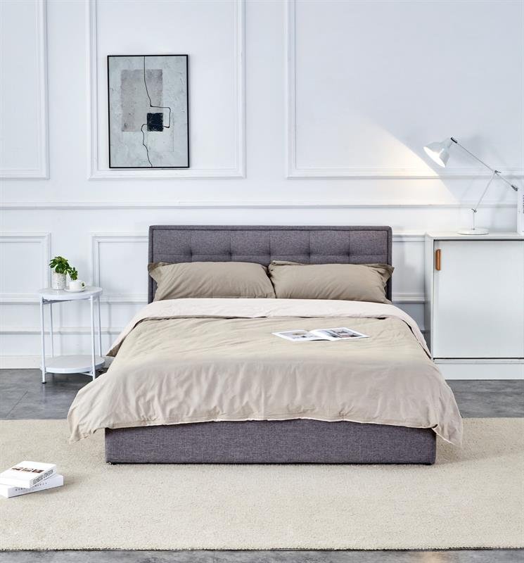 PADVA 140 bed with bedding container - Image 3