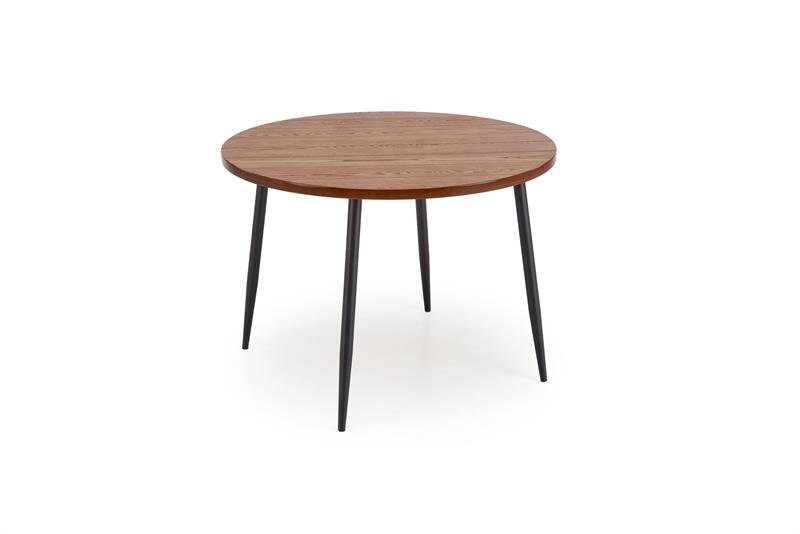 BARRY round table, walnut/black - Image 11