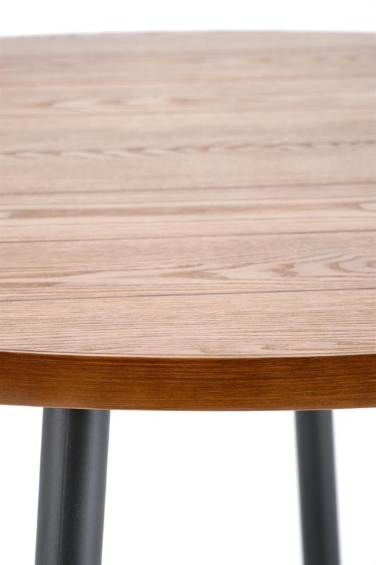 BARRY round table, walnut/black - Image 12