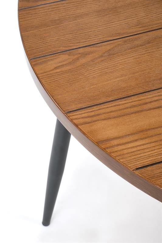 BARRY round table, walnut/black - Image 13