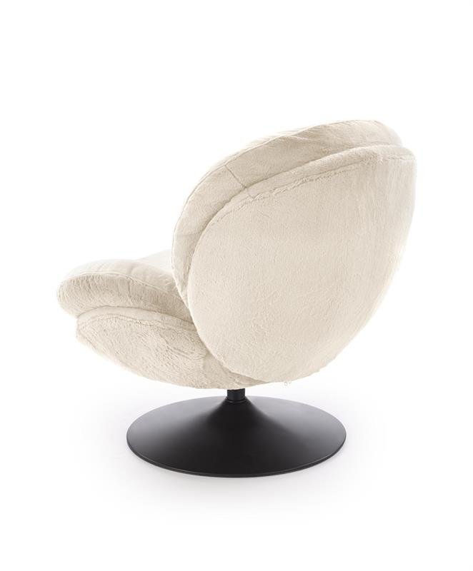 SHELL armchair, cream color - Image 3