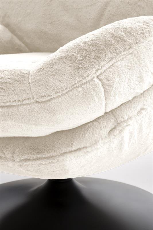 SHELL armchair, cream color - Image 8