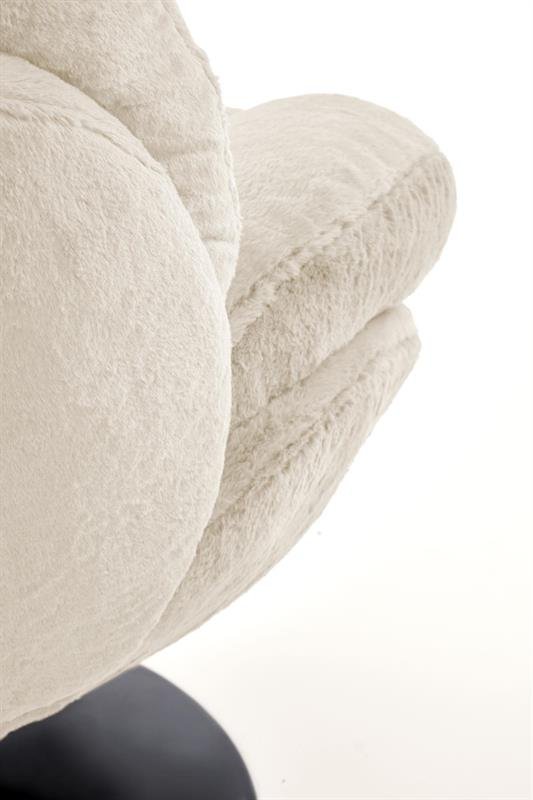 SHELL armchair, cream color - Image 9