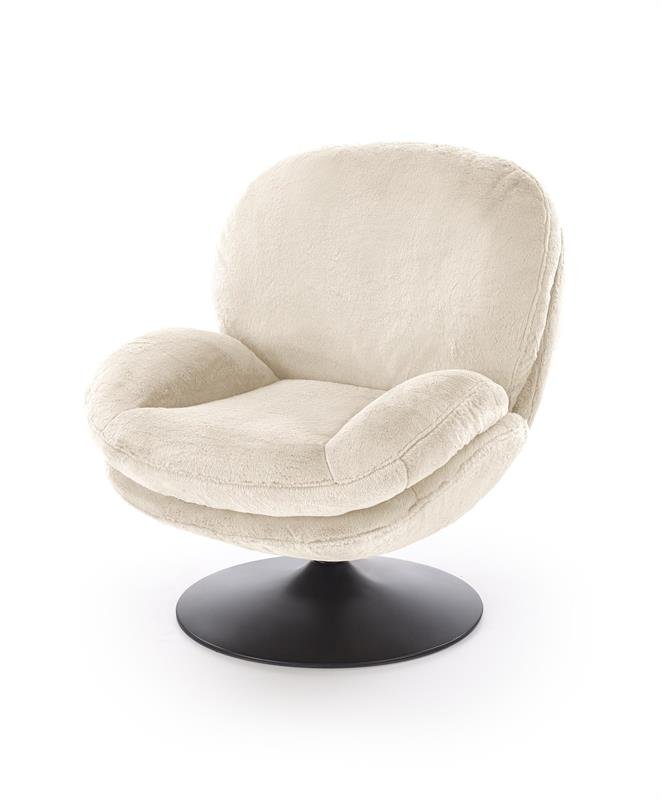 SHELL armchair, cream color - Image 11