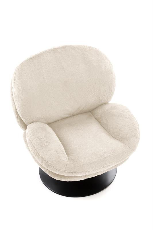 SHELL armchair, cream color - Image 12