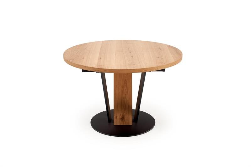 FANIS round extendable table, natural / black - Image 6