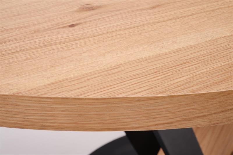 FANIS round extendable table, natural / black - Image 17