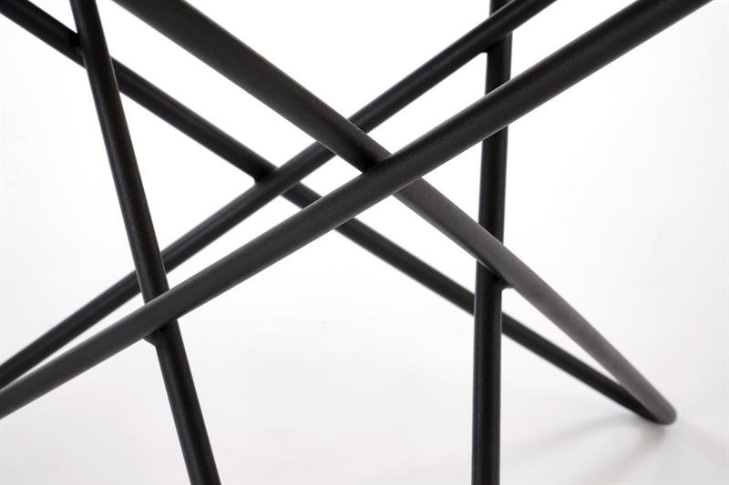 LEILA 2-table table, white marble / black - Image 2