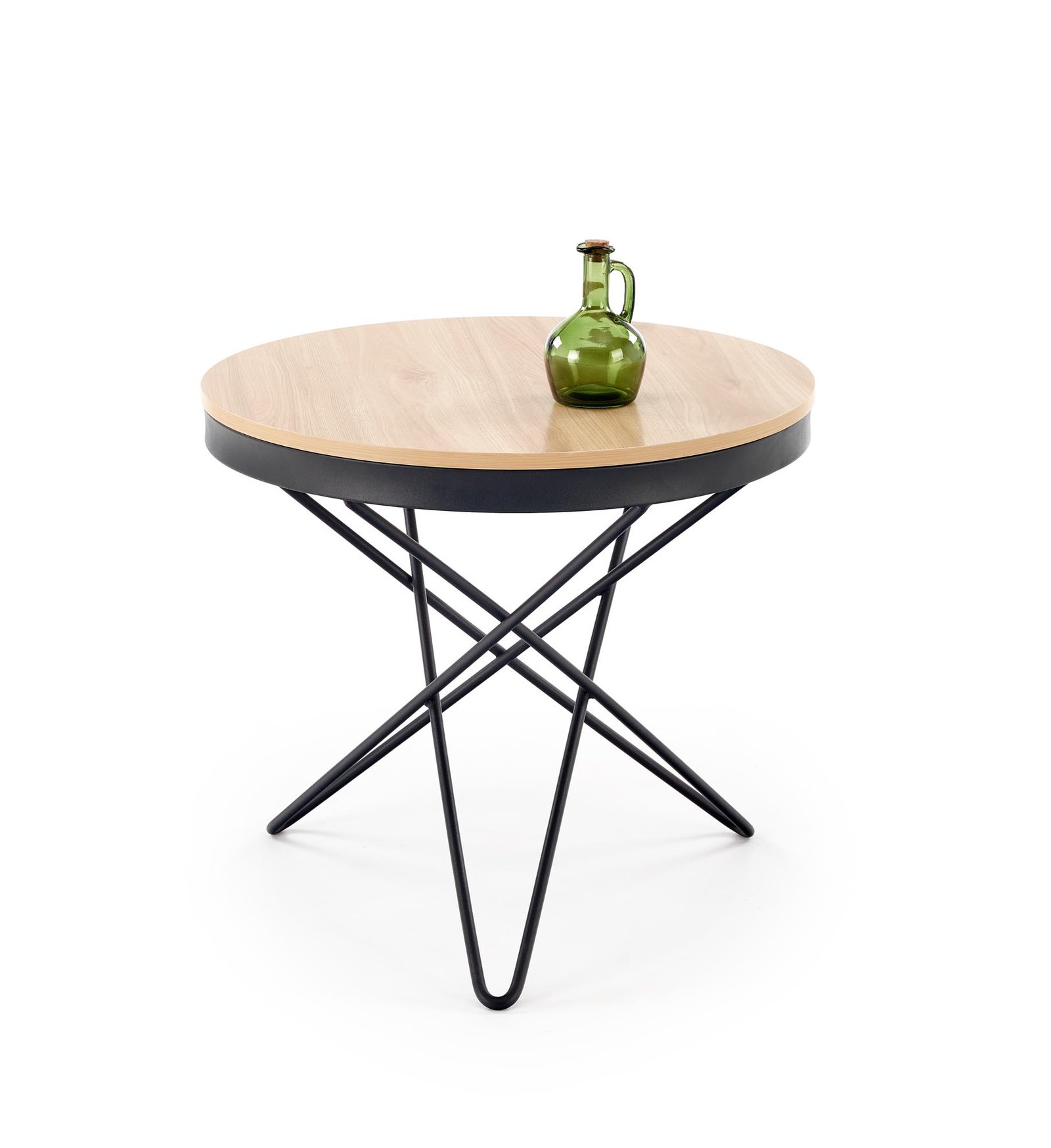 LEILA table, natural / black