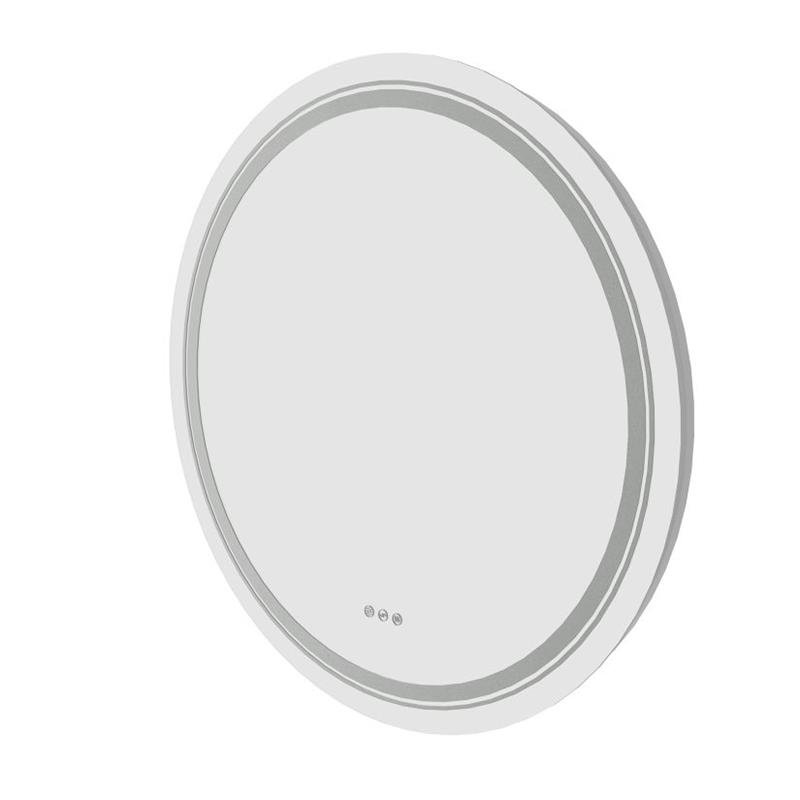 DOVER 60 bathroom wall mirror, silver - Image 2