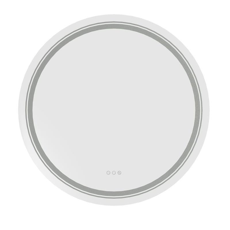 DOVER 60 bathroom wall mirror, silver - Image 3