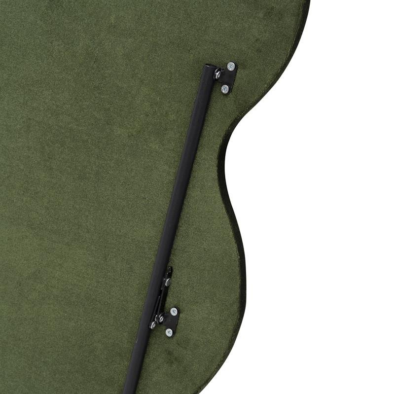 CONFETTO freestanding or wall mirror, olive color - Image 6