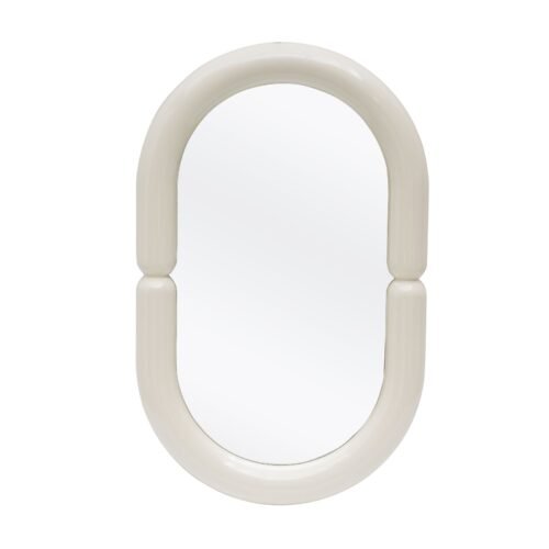 POSTER wall mirror, white