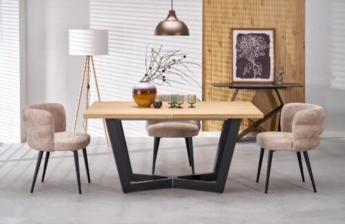 MASSIVE 2 extension table, color: natural oak / natural oak