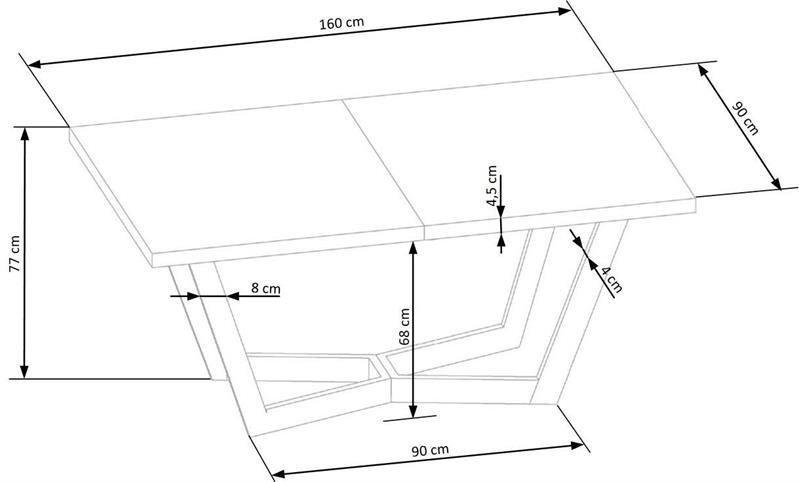 MASSIVE 2 extension table, color: natural oak / natural oak - Image 13