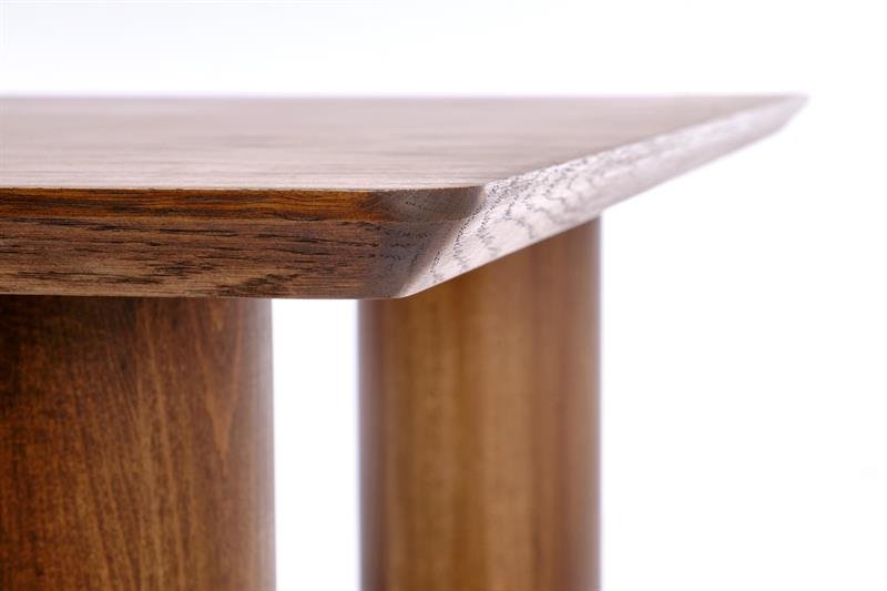 JAPANDI extendable table, color: light walnut / light walnut - Image 2