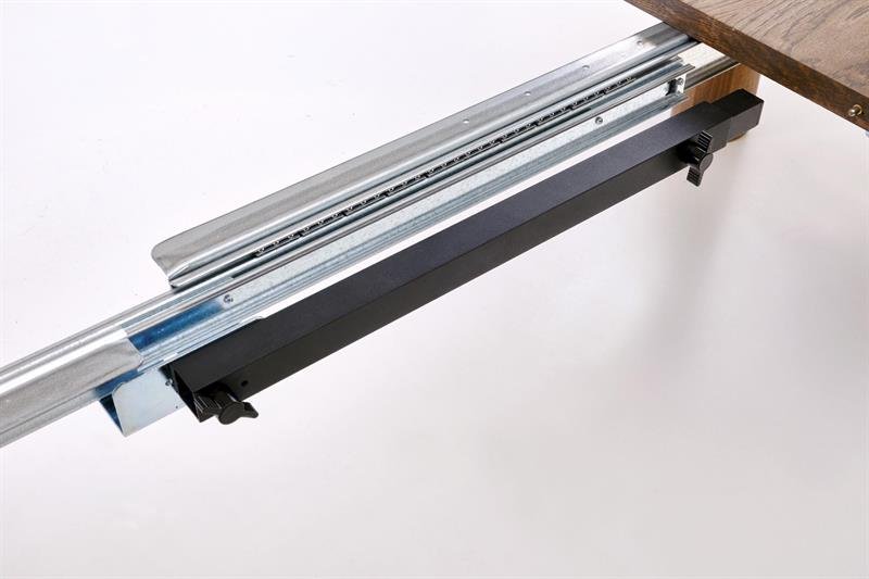 JAPANDI extendable table, color: light walnut / light walnut - Image 3