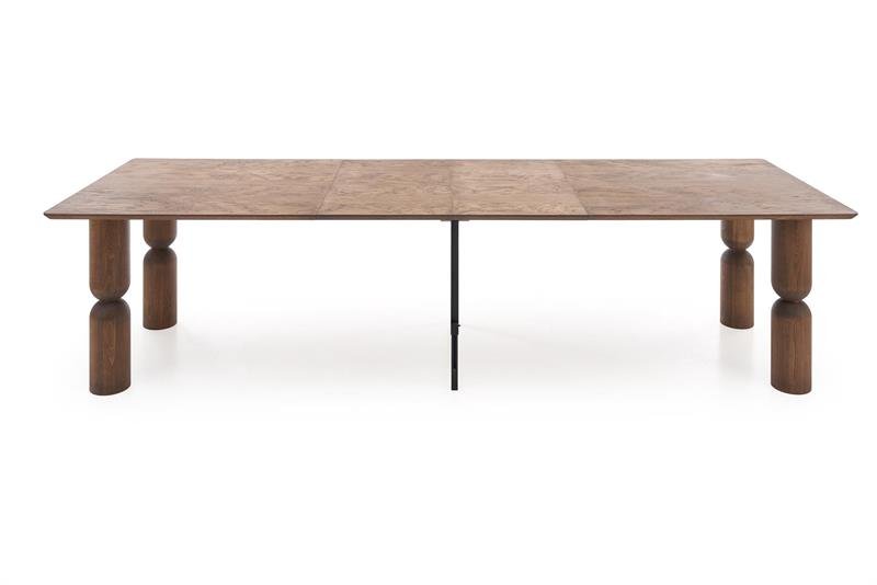 JAPANDI extendable table, color: light walnut / light walnut - Image 6