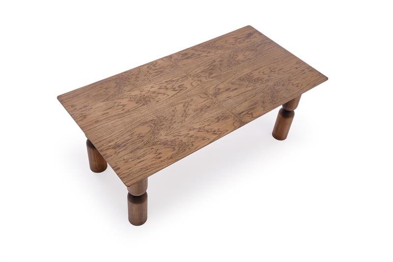 JAPANDI extendable table, color: light walnut / light walnut - Image 7