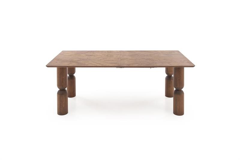 JAPANDI extendable table, color: light walnut / light walnut - Image 9