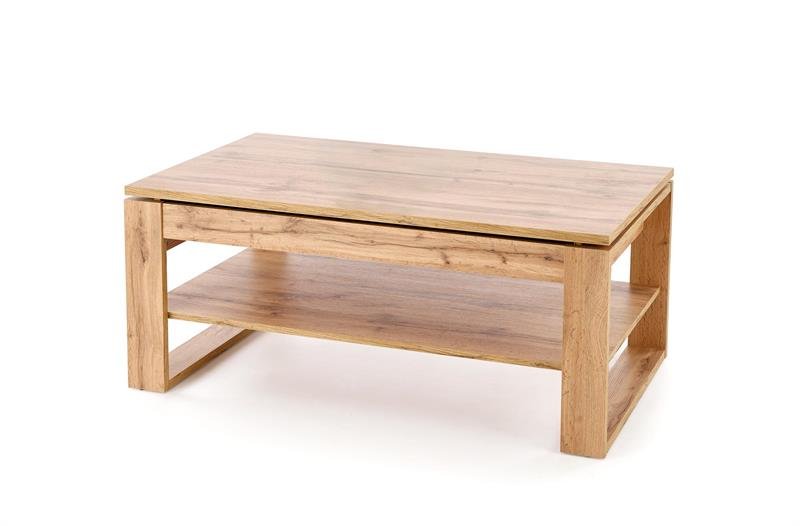BETTY coffee table with liftable top, color: oak with artificial surface - Image 2