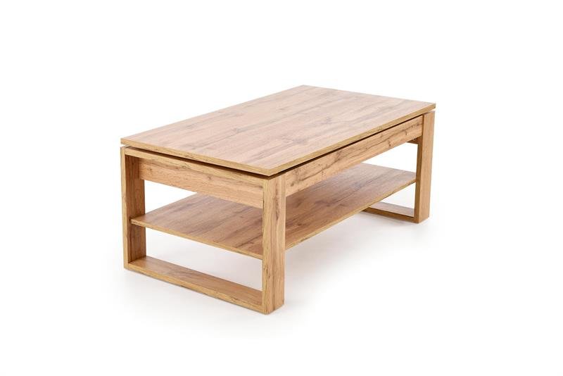 BETTY coffee table with liftable top, color: oak with artificial surface - Image 4