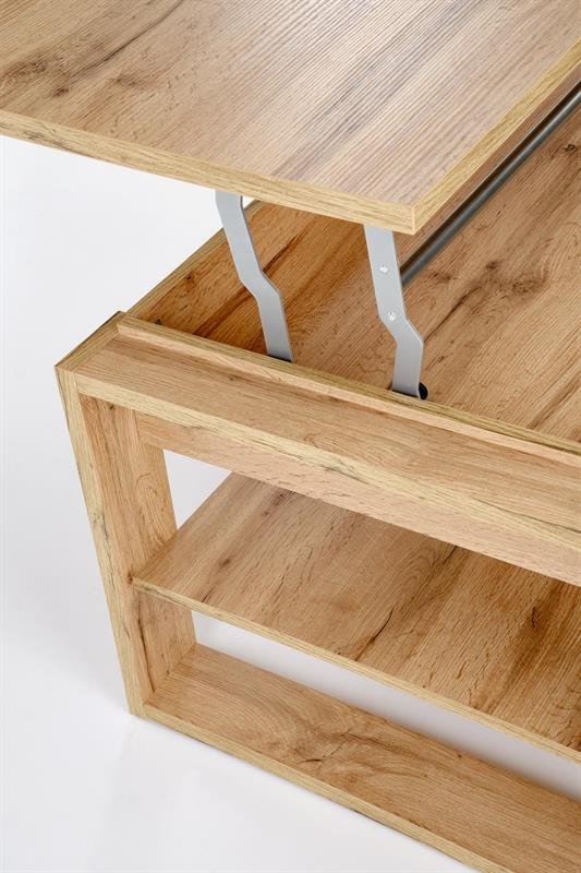BETTY coffee table with liftable top, color: oak with artificial surface - Image 6
