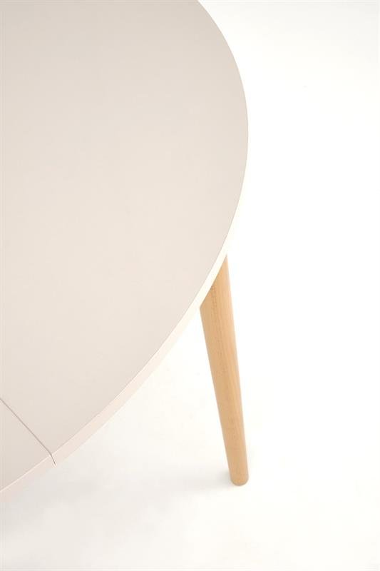PIVOT extendable table top - cashmere, legs - natural - Image 2