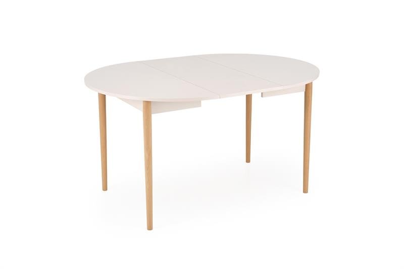 PIVOT extendable table top - cashmere, legs - natural - Image 6