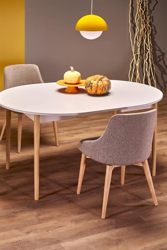 PIVOT extendable table top - cashmere, legs - natural - Image 12