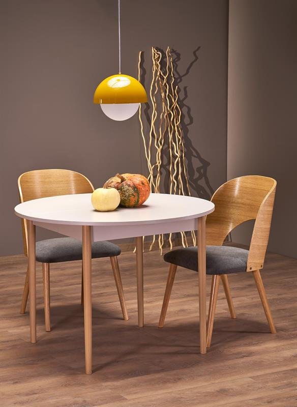 PIVOT extendable table top - cashmere, legs - natural - Image 17
