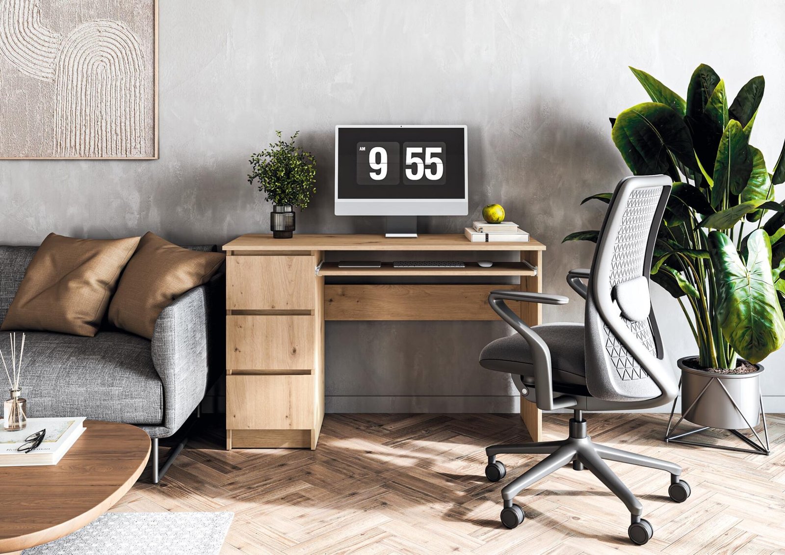 CINO desk, oak