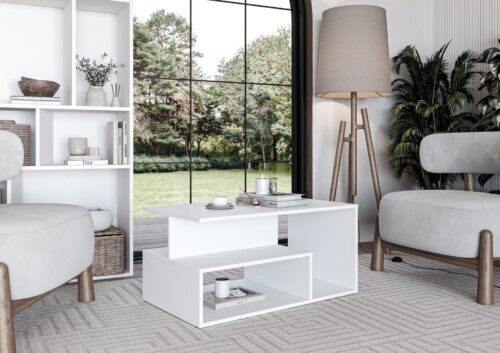 IVA table, white