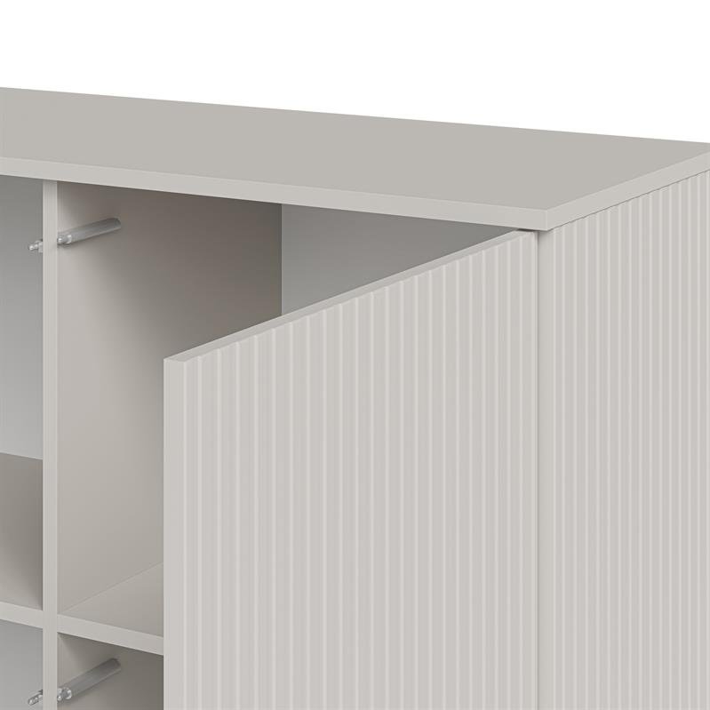 RANDOM 2 KM-2 chest of drawers, color: cashmere / walnut / black - Image 3