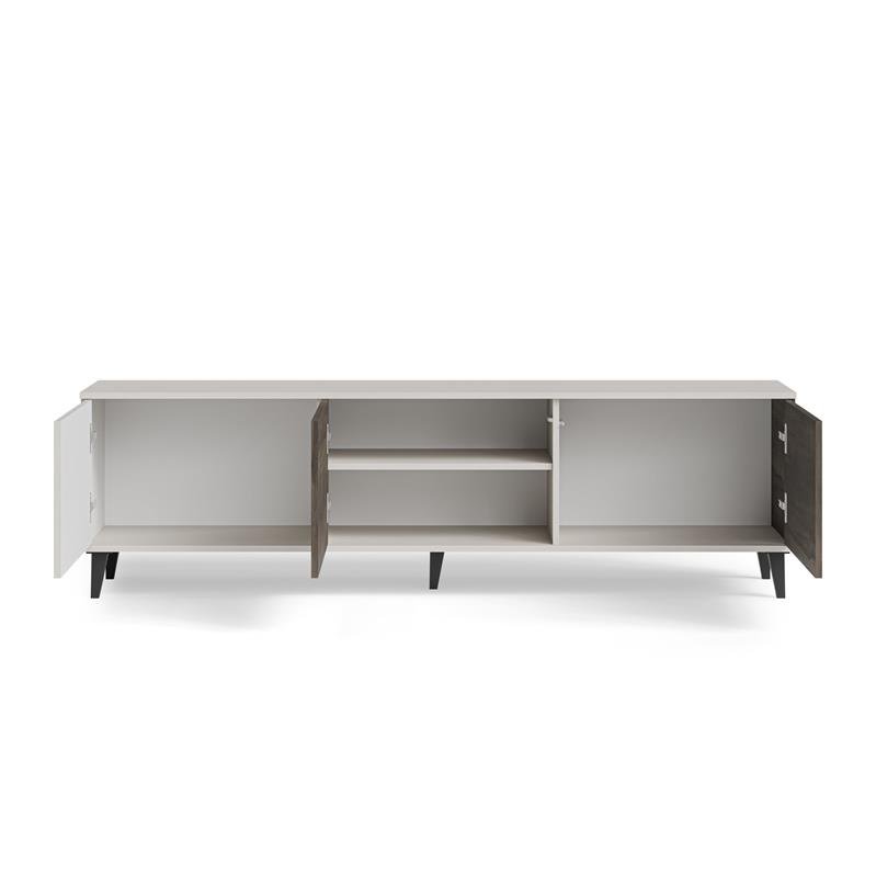 RANDOM 2 RTV-2 TV stand, color: cashmere / walnut / black - Image 5