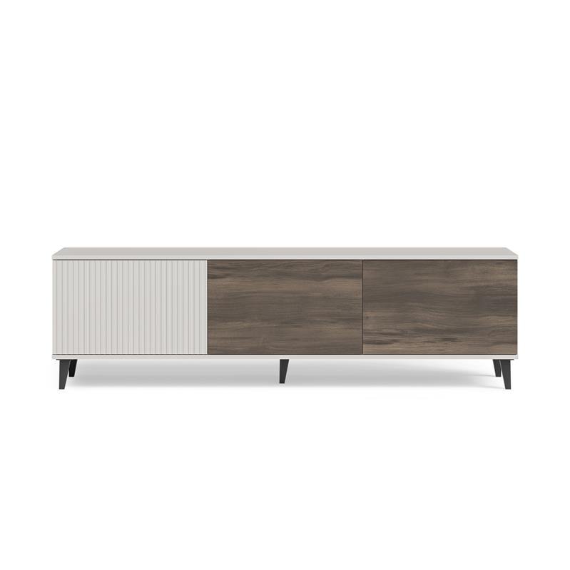 RANDOM 2 RTV-2 TV stand, color: cashmere / walnut / black - Image 6