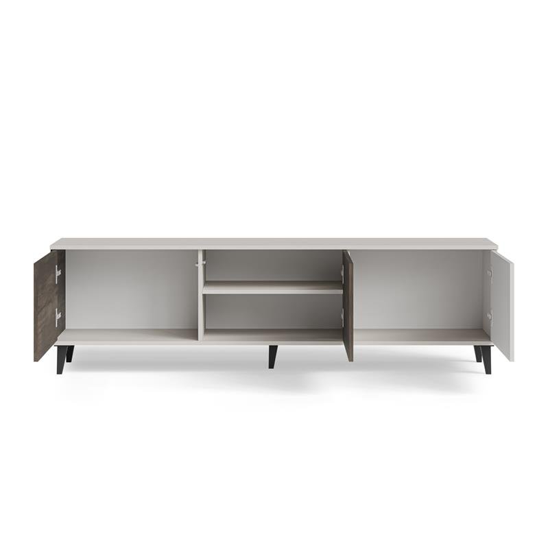 RANDOM 2 RTV-2 TV stand, color: cashmere / walnut / black - Image 7