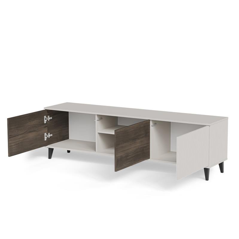 RANDOM 2 RTV-2 TV stand, color: cashmere / walnut / black - Image 10