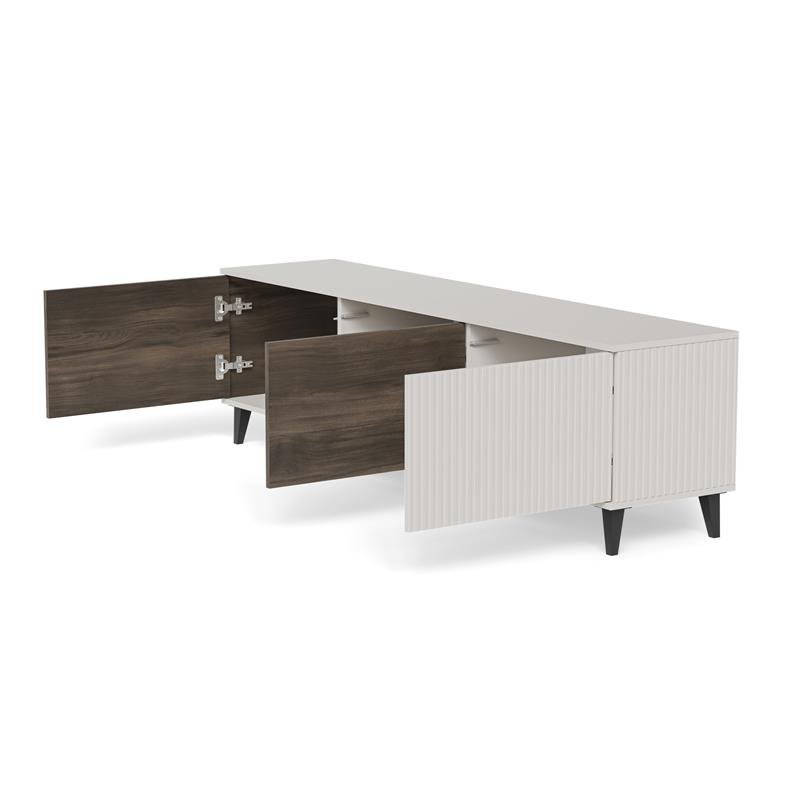 RANDOM 2 RTV-2 TV stand, color: cashmere / walnut / black - Image 14