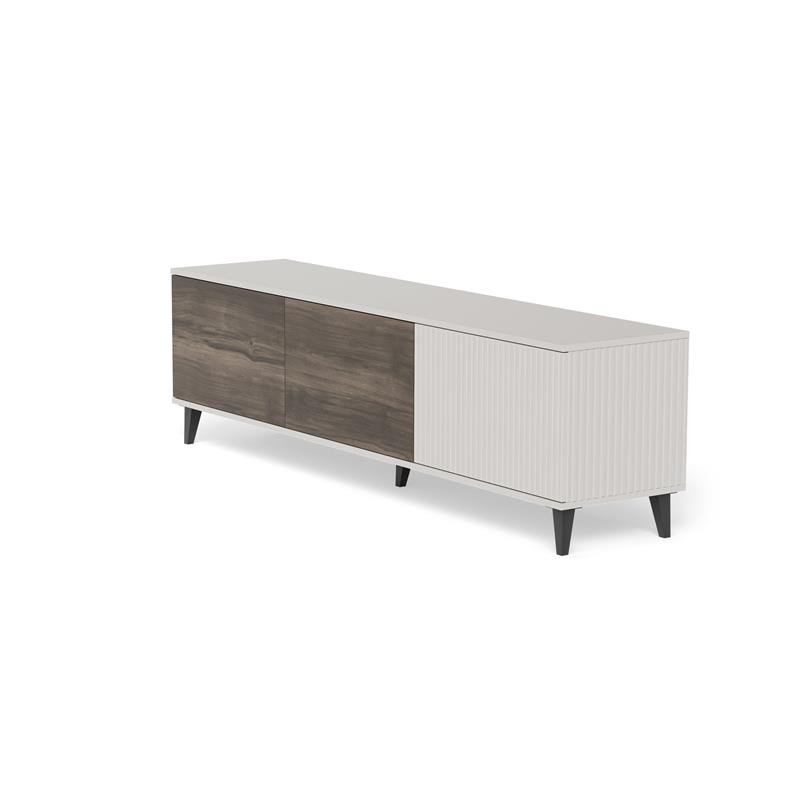 RANDOM 2 RTV-2 TV stand, color: cashmere / walnut / black - Image 15