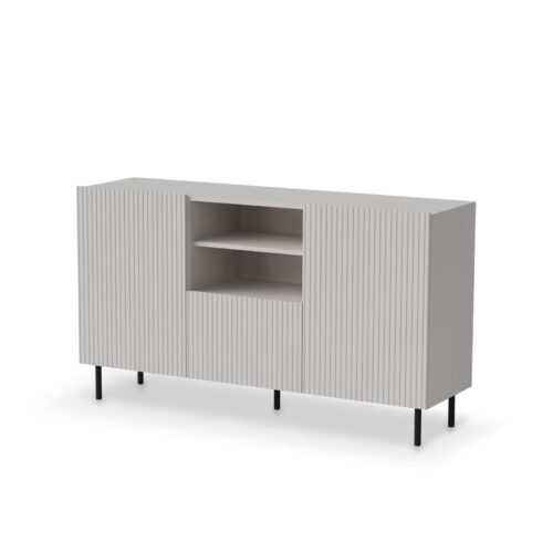 PAXOS KM-1 chest of drawers, color: cashmere / black