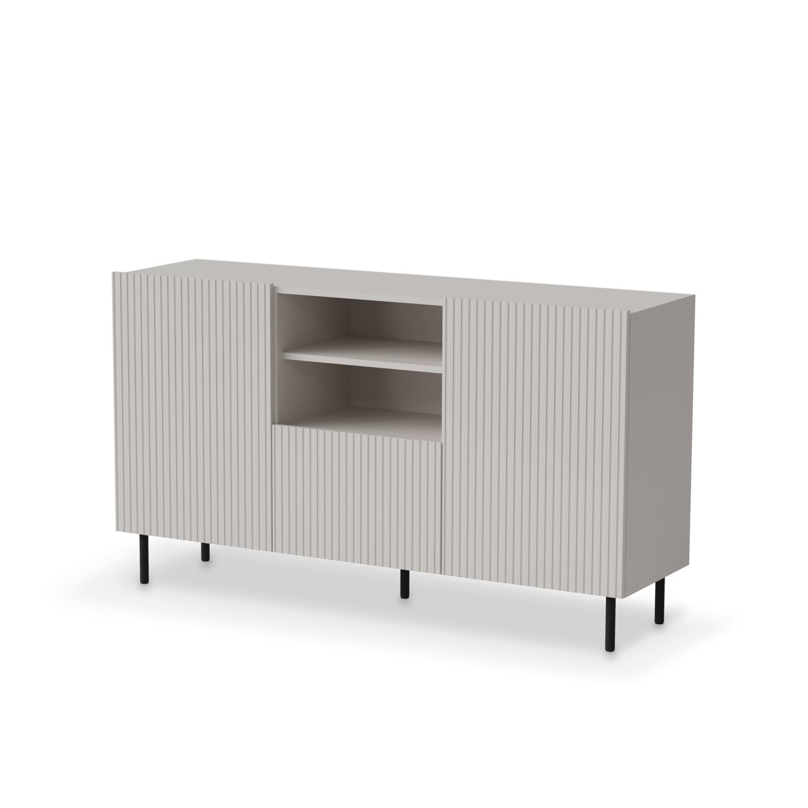 PAXOS KM-1 chest of drawers, color: cashmere / black
