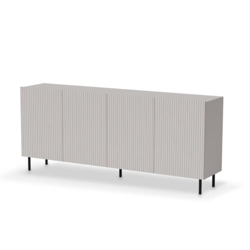 PAXOS KM-2 chest of drawers, color: cashmere / black